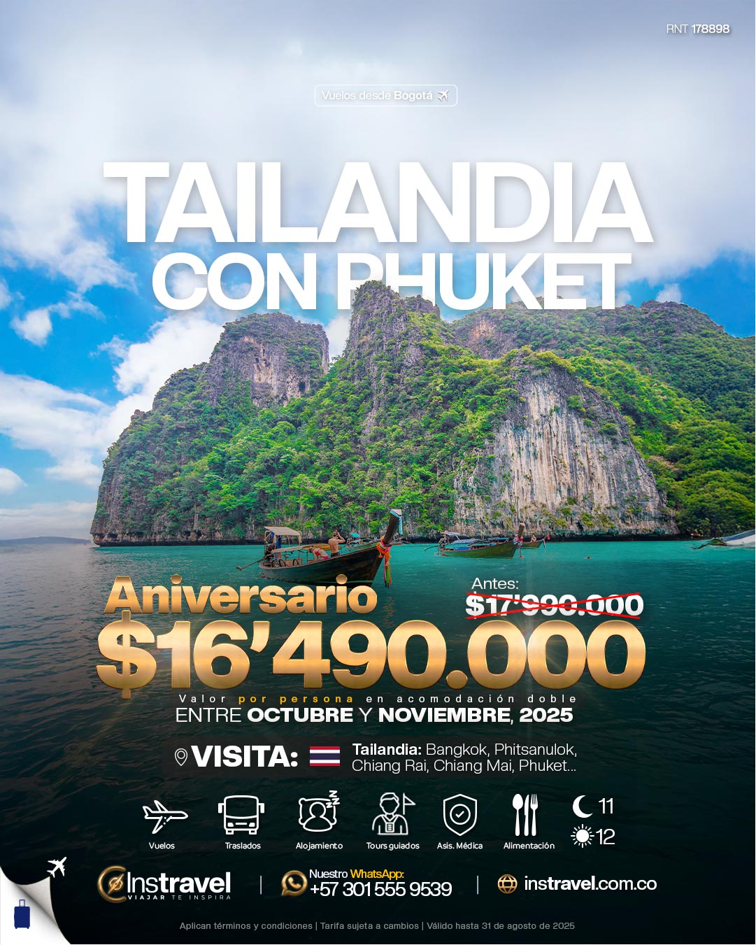 TAILANDIA CON PHUKET